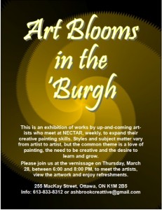 Arts Blooms in the Burgh
